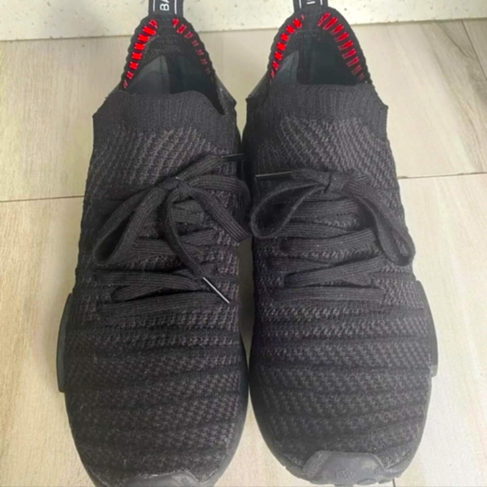 Adidas Nmd_R1 Primeknit Stlt 'Triple Black': Men's Size 10